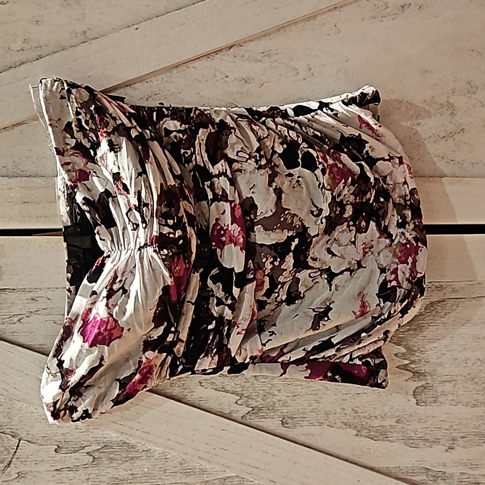 Floral Tube Top size S💕